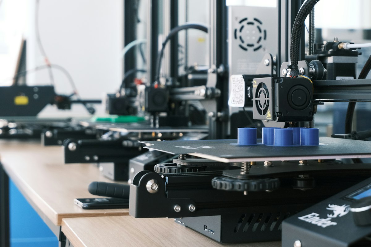 3D-printers aan het werk